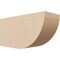 Ekena Millwork 6in. W x 8in. H x 16in. L Durham Woodgrain TimberThane Rafter Tail, Primed Tan RFTUR06X08X16DURRCPR - alternate 1